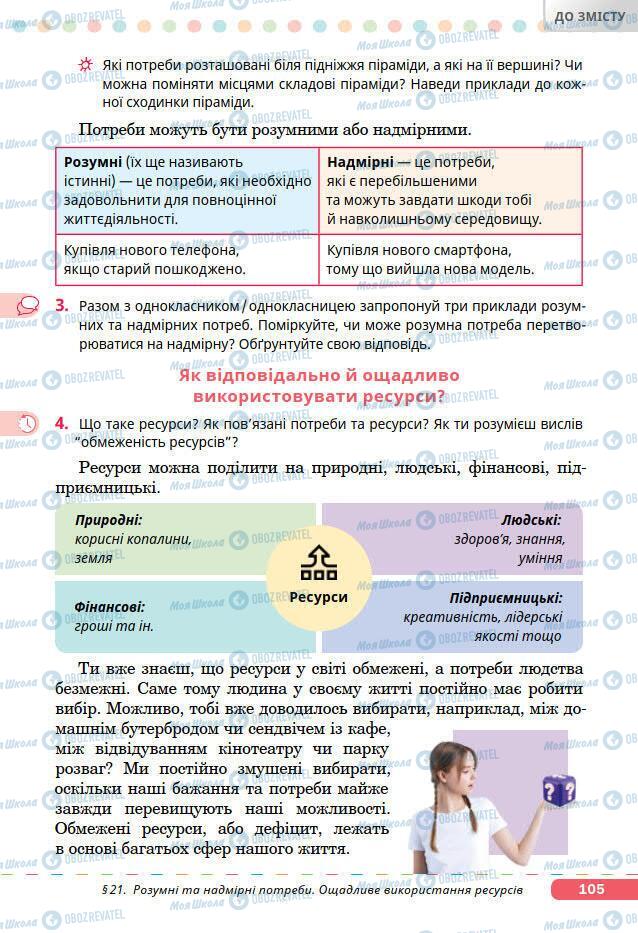 Учебники Основы здоровья 7 класс страница 105