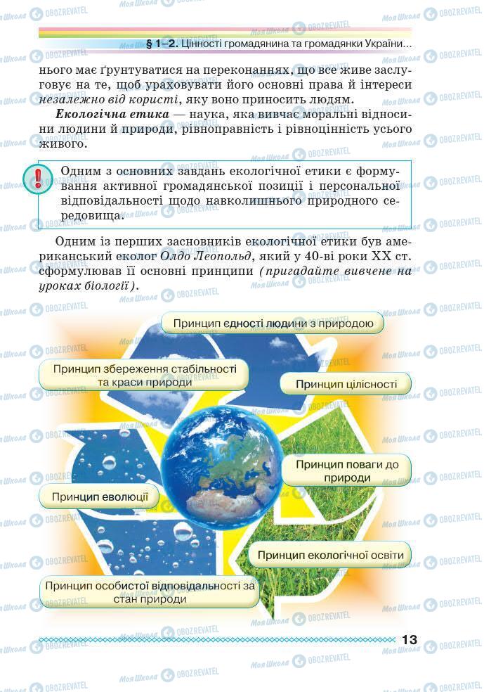 Учебники Основы здоровья 7 класс страница 13