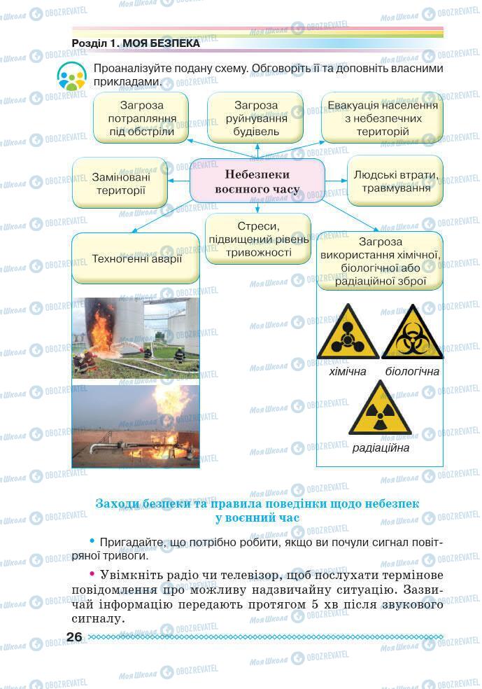 Підручники Основи здоров'я 7 клас сторінка 26