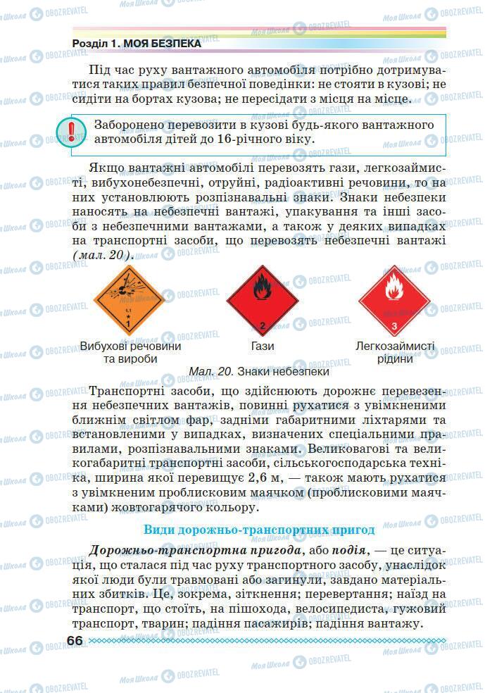 Учебники Основы здоровья 7 класс страница 66