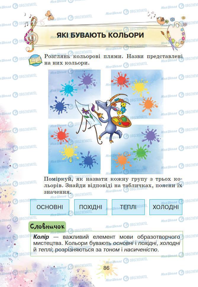 Учебники Искусство 2 класс страница 86