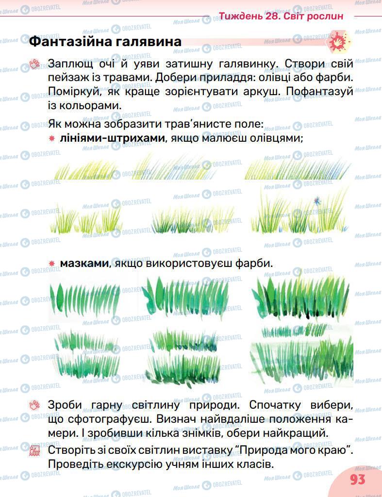 Учебники Изобразительное искусство 1 класс страница 93