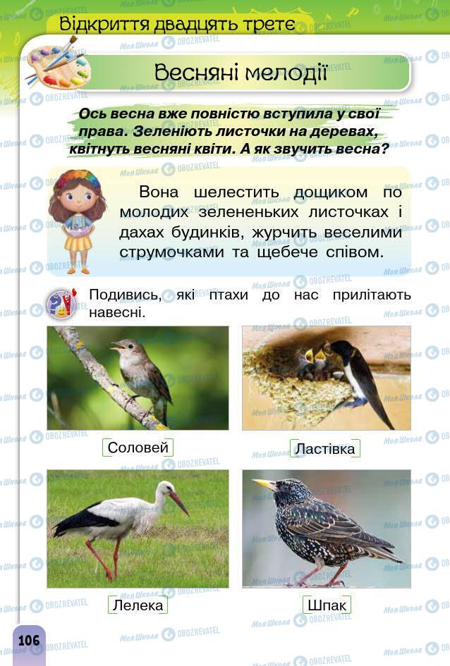 Підручники Образотворче мистецтво 1 клас сторінка 106