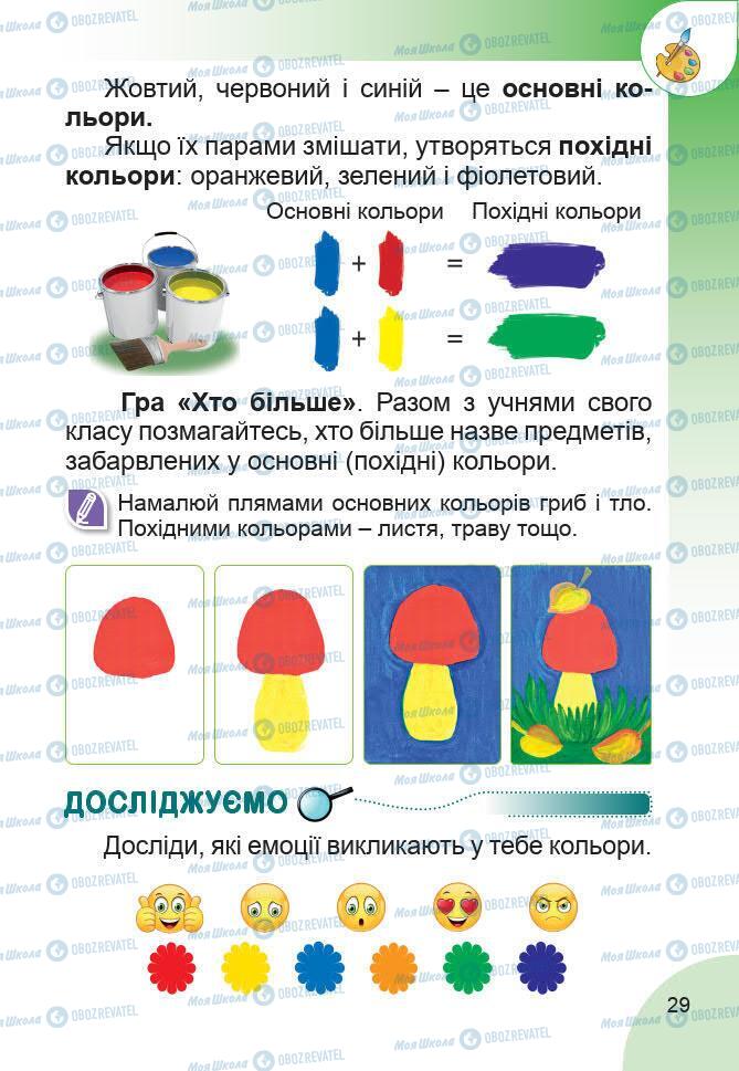 Учебники Изобразительное искусство 1 класс страница 29