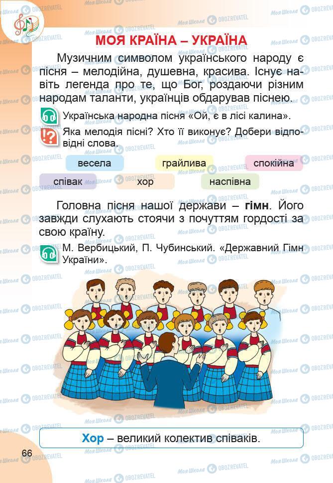 Підручники Образотворче мистецтво 1 клас сторінка 66