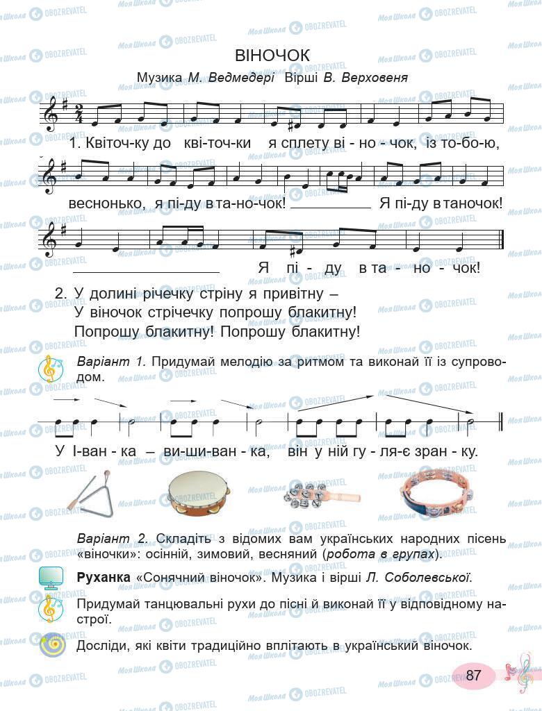 Учебники Искусство 2 класс страница 87