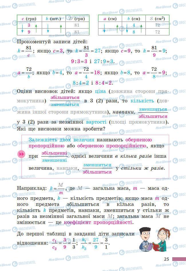 Підручники Математика 6 клас сторінка 25