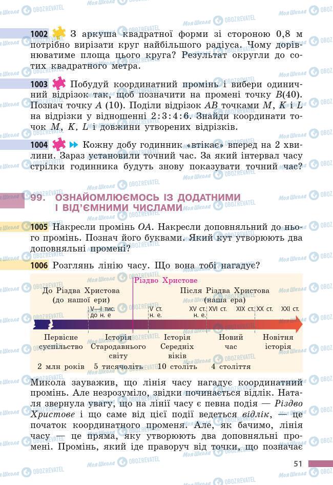 Учебники Математика 6 класс страница 51