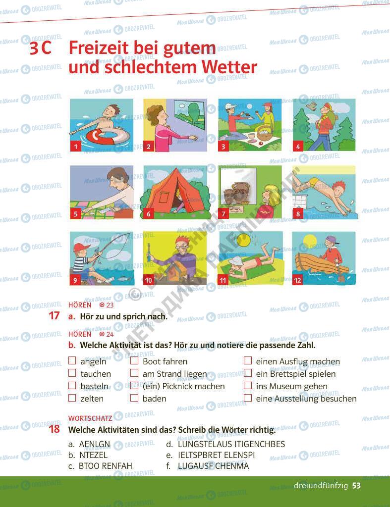 Учебники Немецкий язык 6 класс страница 53