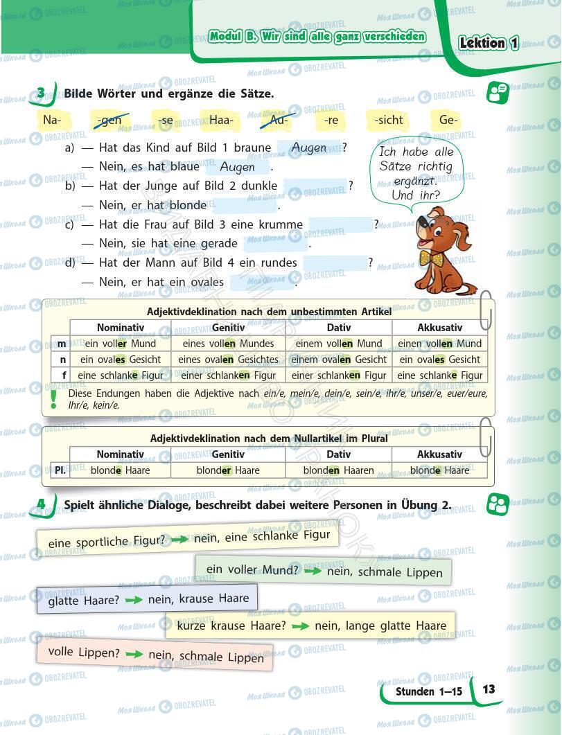 Учебники Немецкий язык 6 класс страница 13