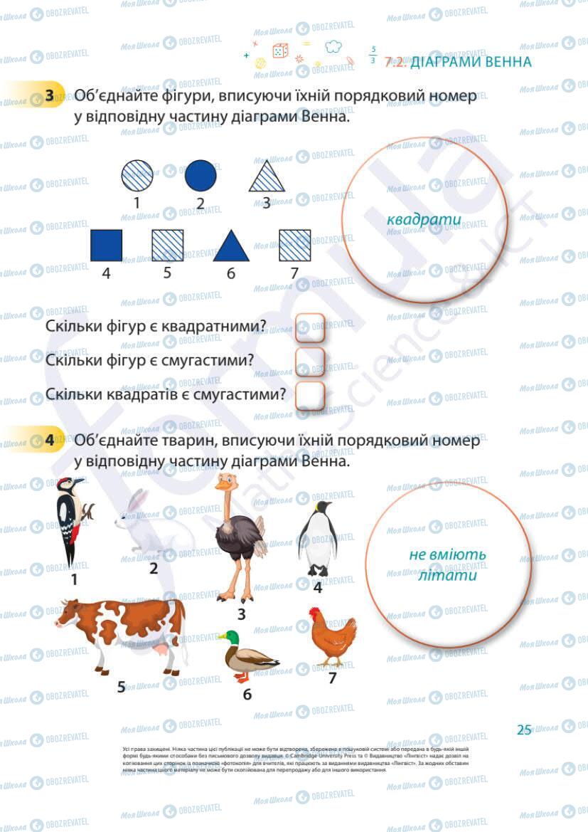 Учебники Математика 1 класс страница 25