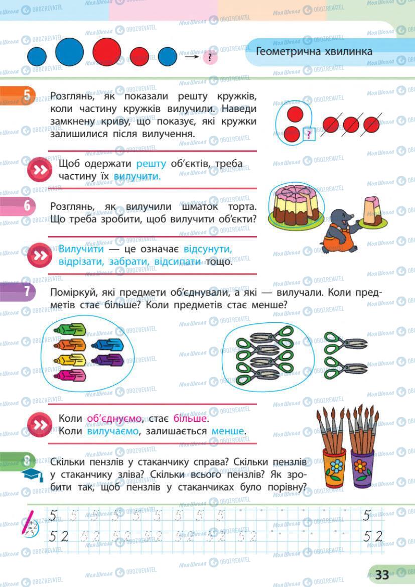 Учебники Математика 1 класс страница 32