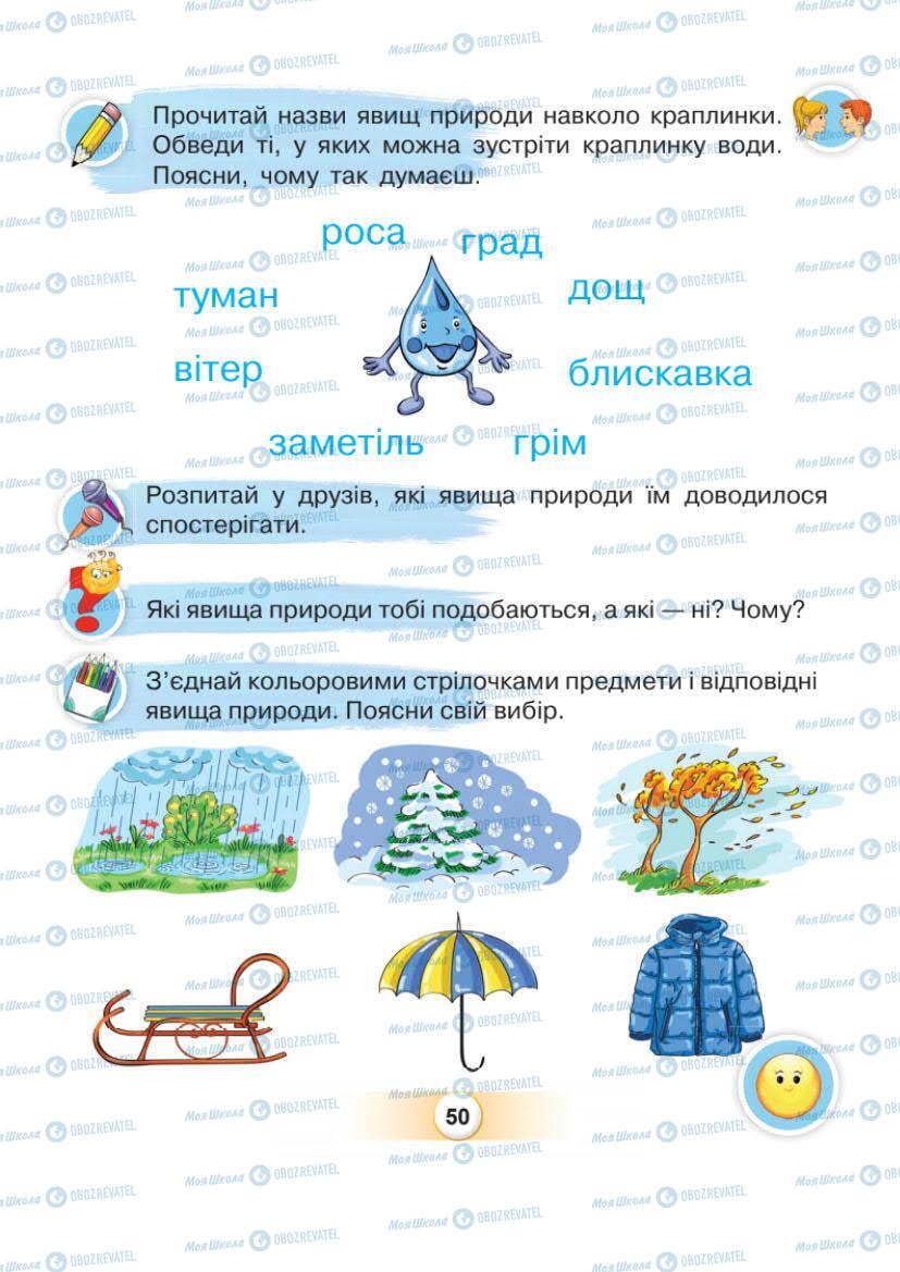 Підручники Українська мова 1 клас сторінка Сторінка  50