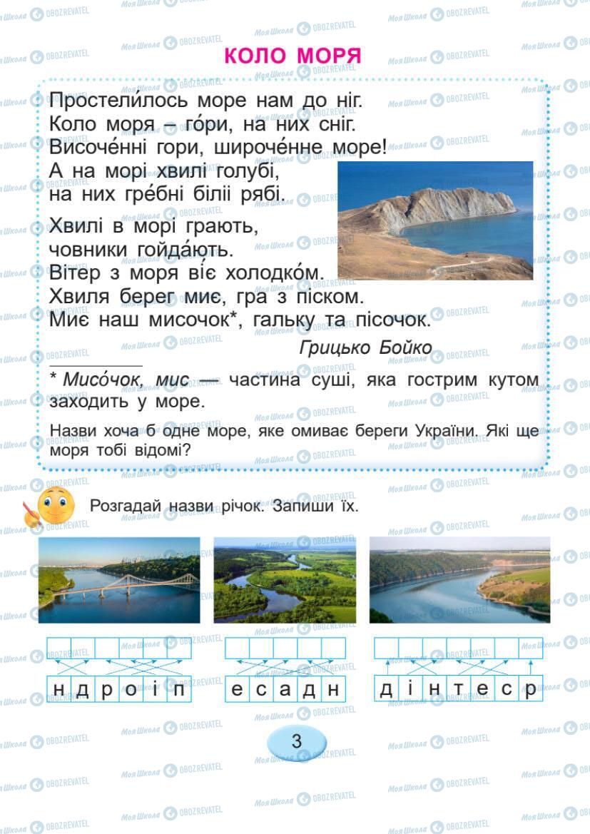 Підручники Українська мова 1 клас сторінка Сторінка  3