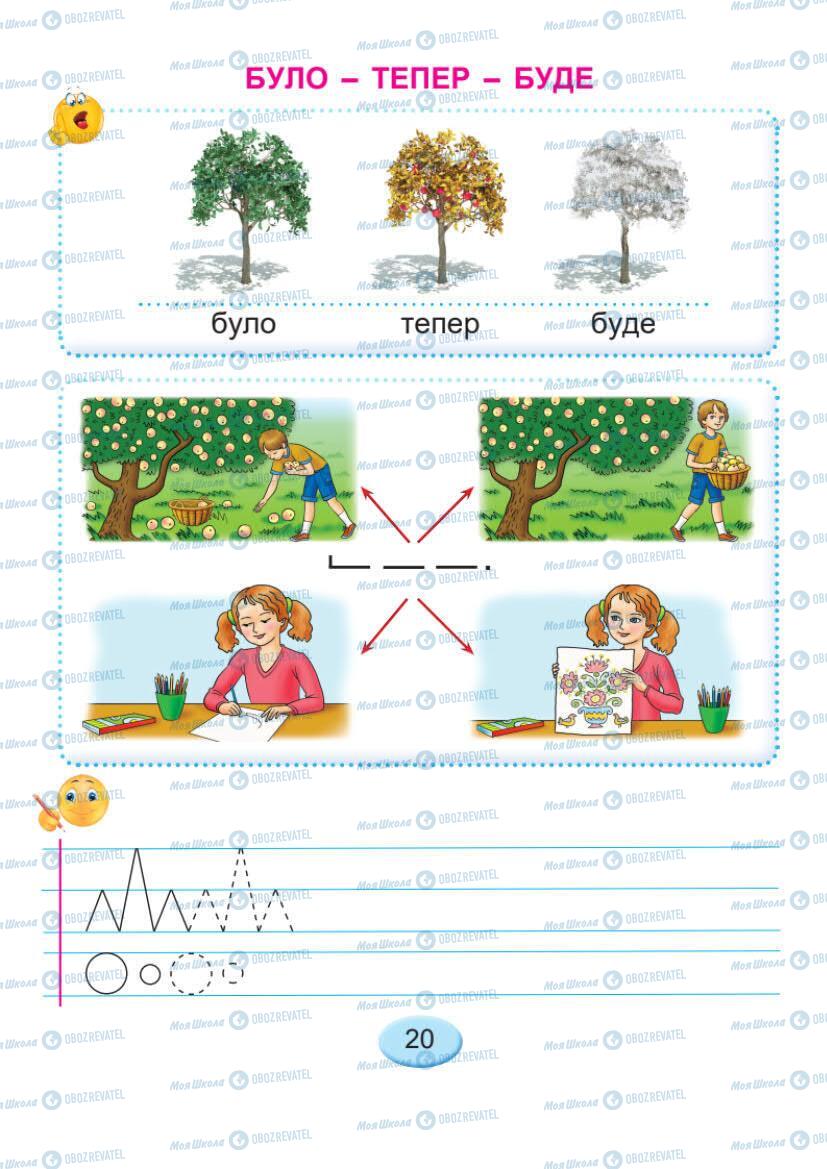 Підручники Українська мова 1 клас сторінка Сторінка  20