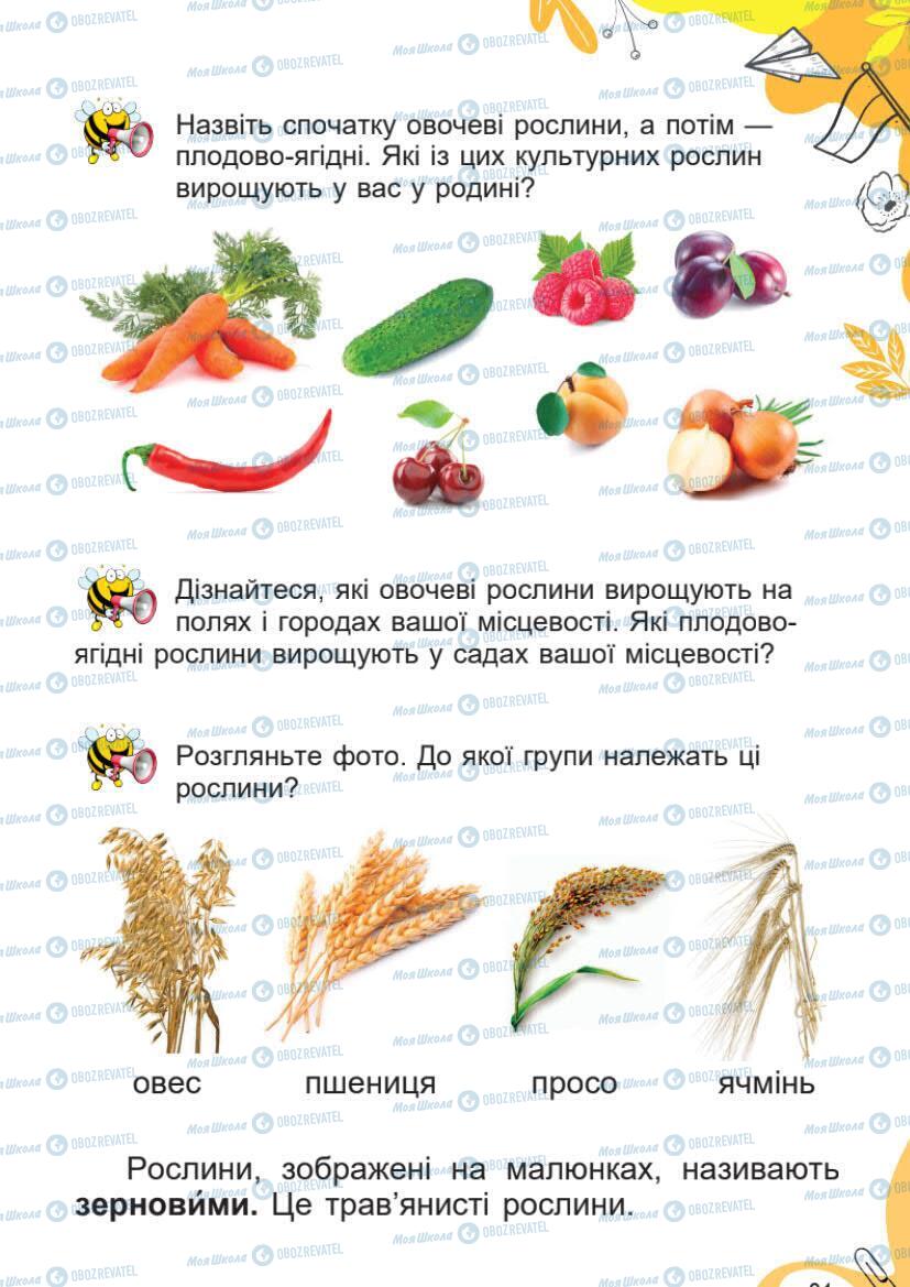 Підручники Я досліджую світ 1 клас сторінка 81