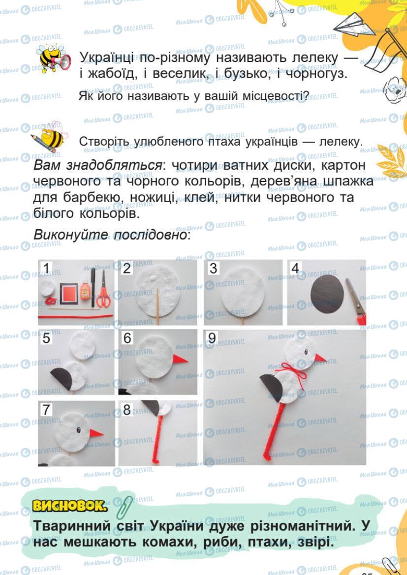 Підручники Я досліджую світ 1 клас сторінка 85