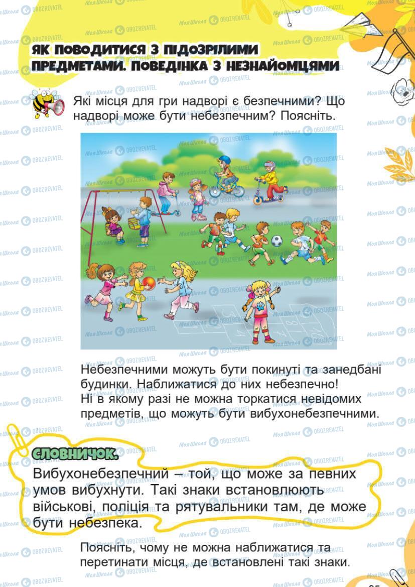 Підручники Я досліджую світ 1 клас сторінка 95