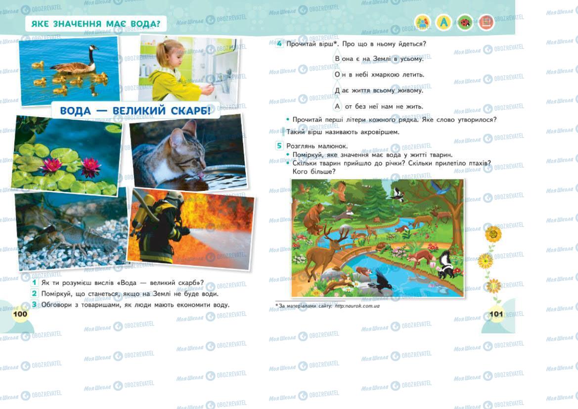 Учебники ЯДС (исследую мир) 1 класс страница 100-101