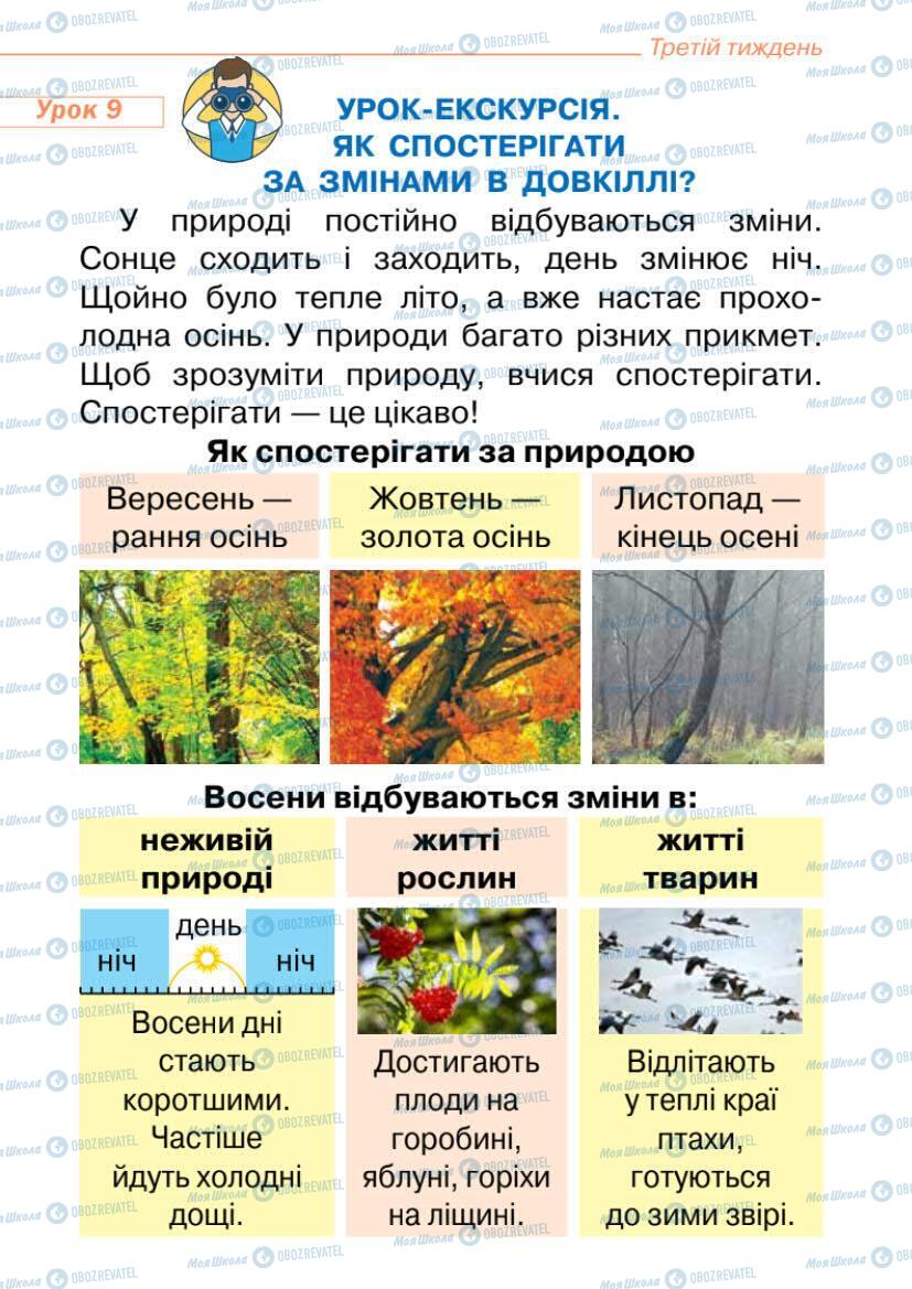 Підручники Я досліджую світ 1 клас сторінка 17