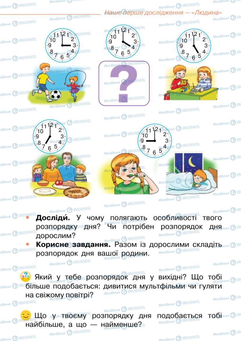 Підручники Я досліджую світ 1 клас сторінка 36