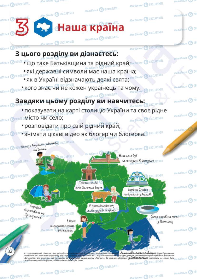 Підручники Я досліджую світ 1 клас сторінка 32