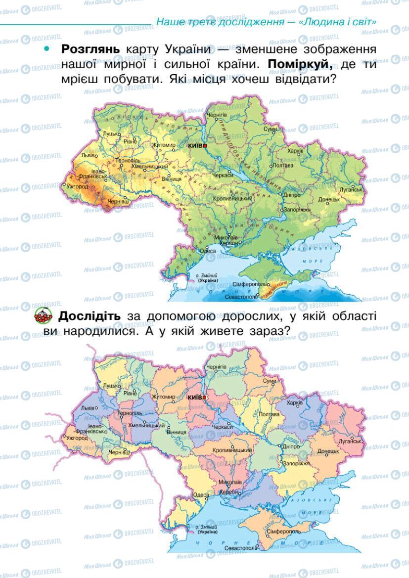 Підручники Я досліджую світ 1 клас сторінка 6