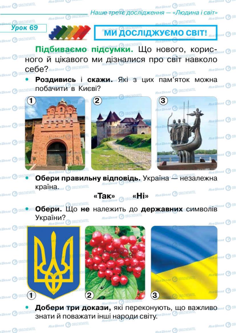 Підручники Я досліджую світ 1 клас сторінка 42