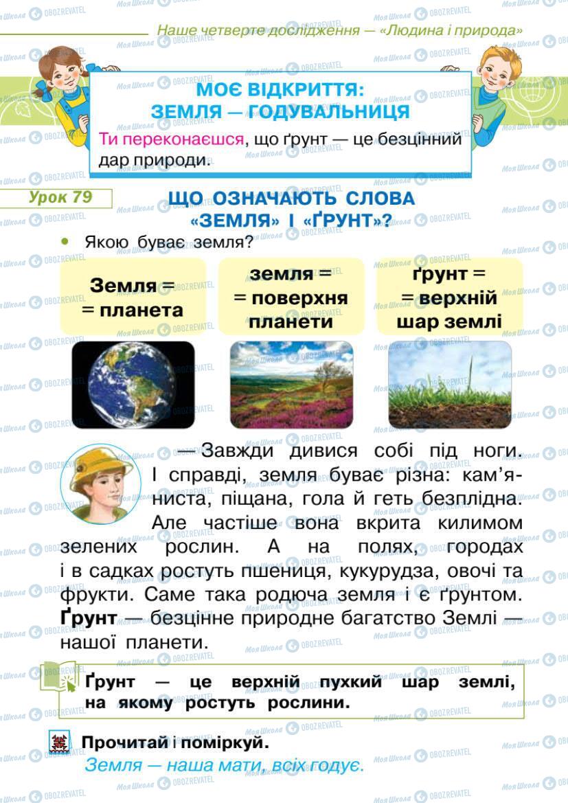 Підручники Я досліджую світ 1 клас сторінка 58