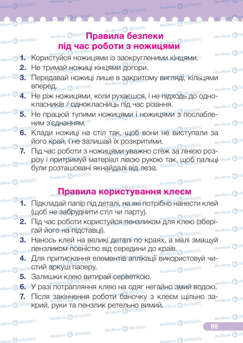 Підручники Я досліджую світ 1 клас сторінка 95