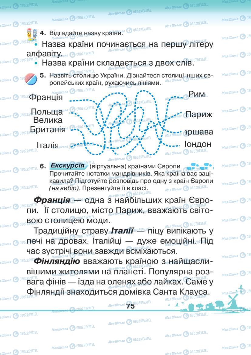 Учебники ЯДС (исследую мир) 1 класс страница 75