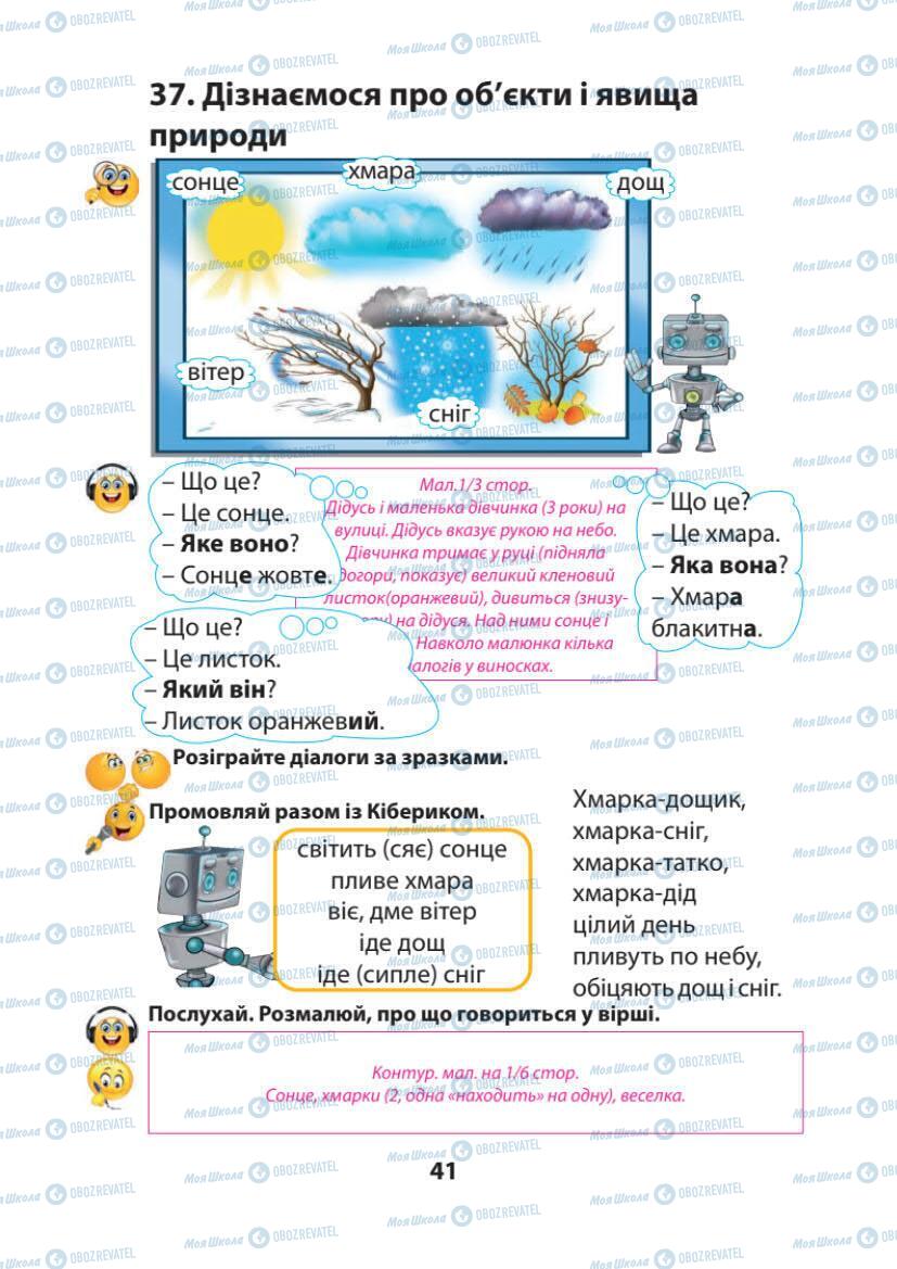 Підручники Українська мова 1 клас сторінка 41