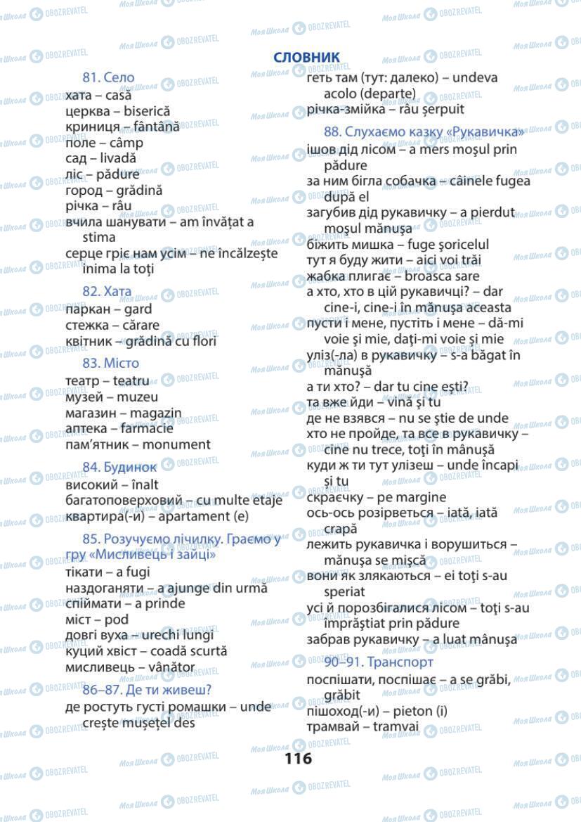 Підручники Українська мова 1 клас сторінка 116