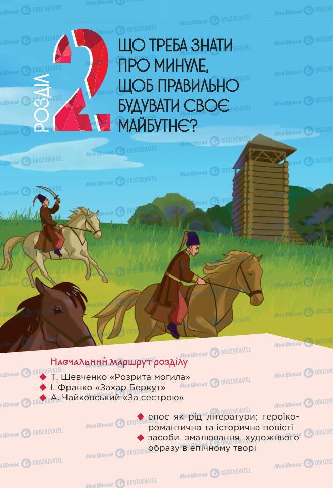 Підручники Українська література 7 клас сторінка 40