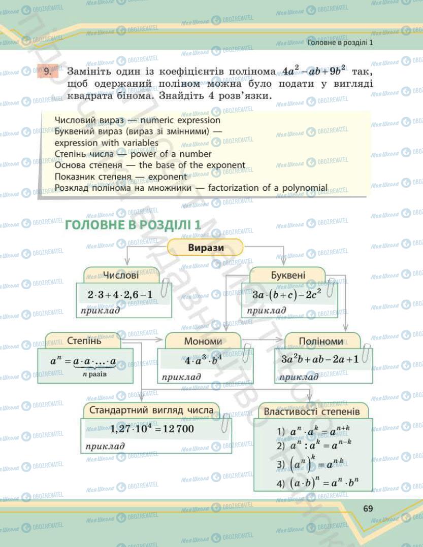 Учебники Математика 7 класс страница 69