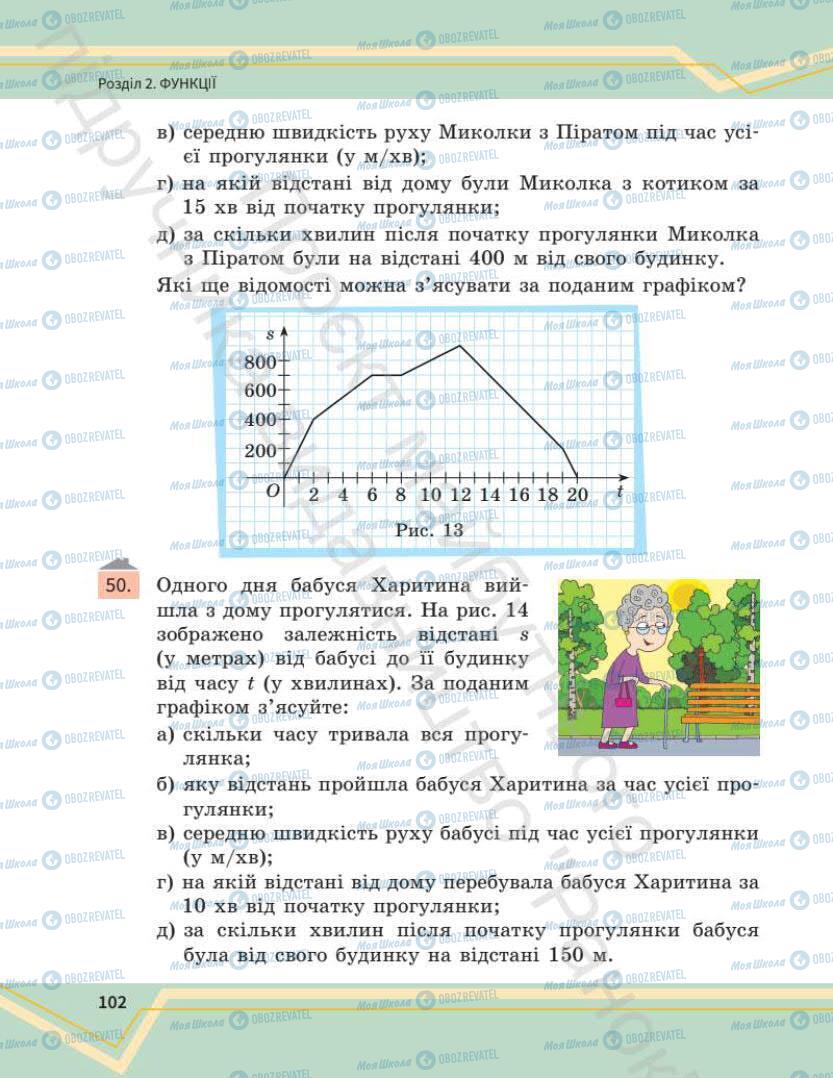 Підручники Математика 7 клас сторінка 102