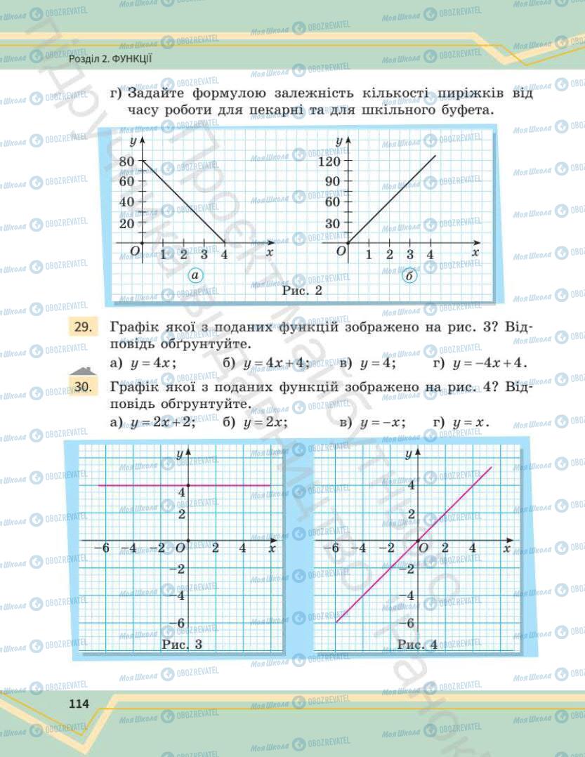 Підручники Математика 7 клас сторінка 114