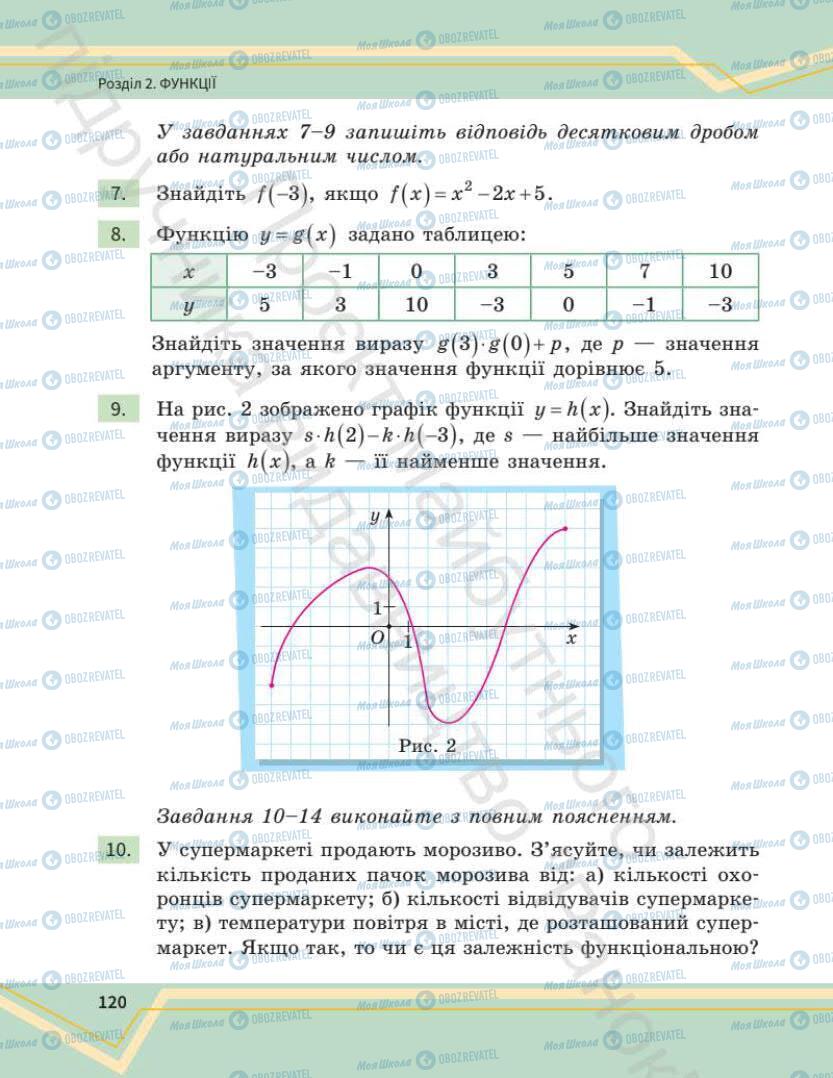 Учебники Математика 7 класс страница 120