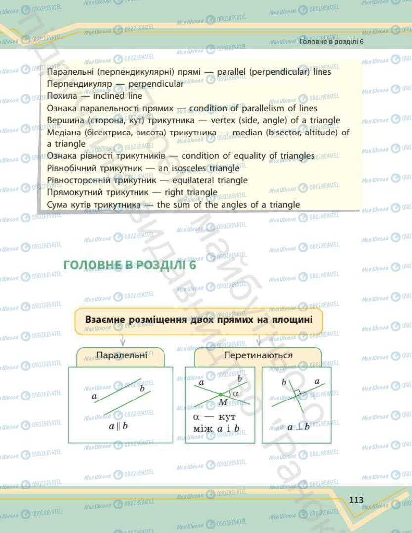 Підручники Математика 7 клас сторінка 113