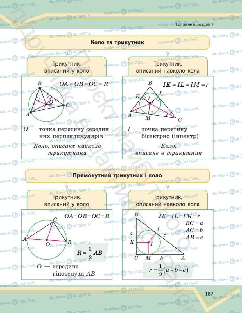 Учебники Математика 7 класс страница 187