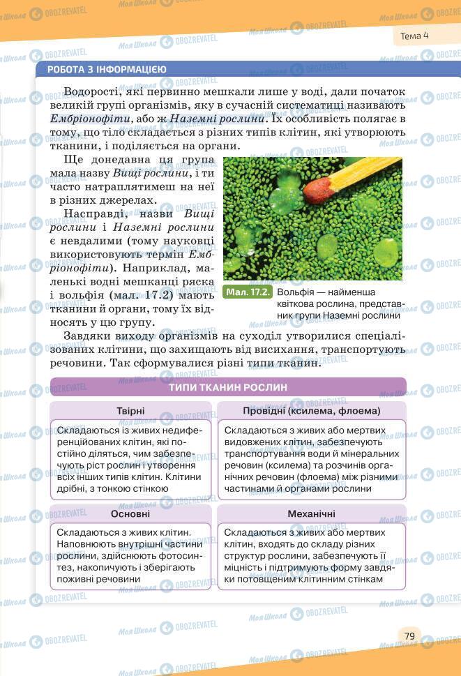 Учебники Биология 7 класс страница 79