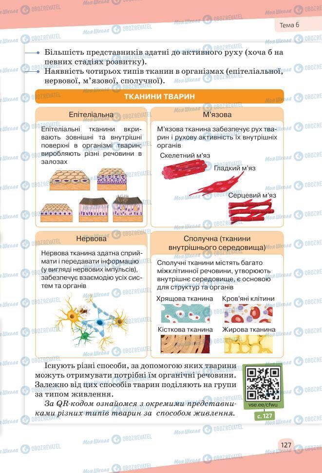 Учебники Биология 7 класс страница 127