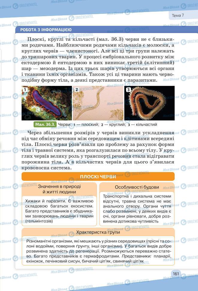 Учебники Биология 7 класс страница 161