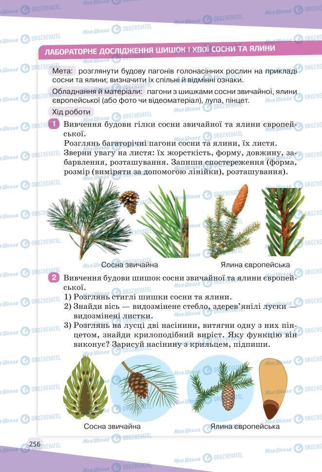 Учебники Биология 7 класс страница 256