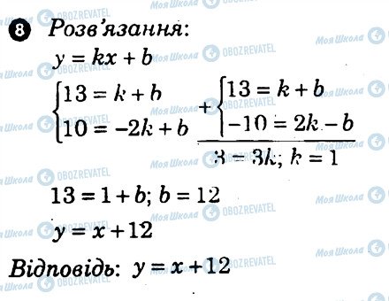 ГДЗ Алгебра 7 класс страница 8