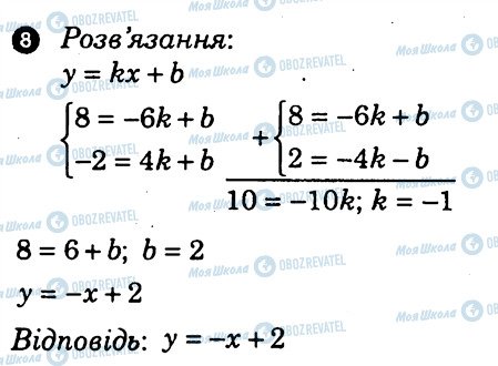 ГДЗ Алгебра 7 класс страница 8