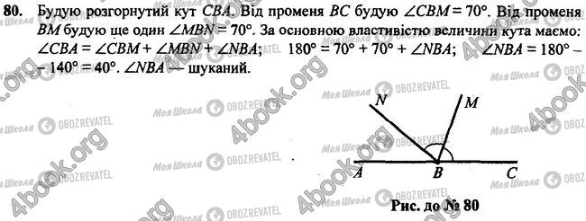 ГДЗ Геометрия 7 класс страница 80