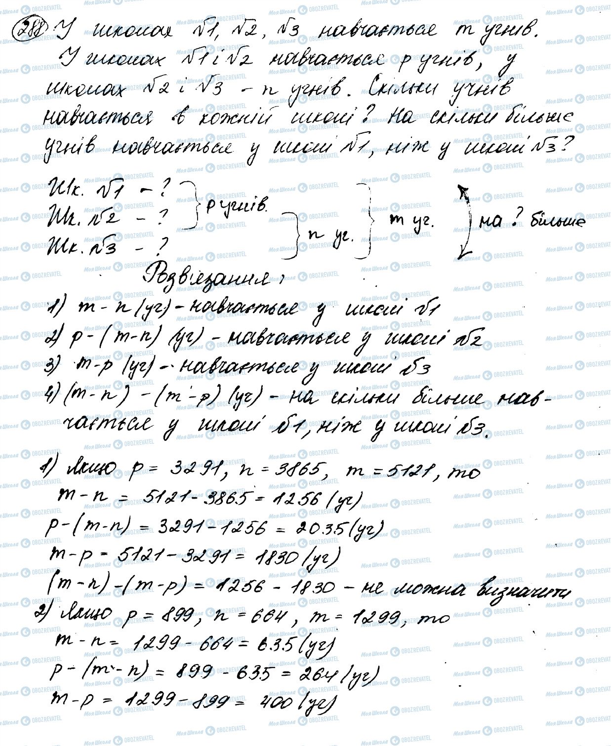 ГДЗ Математика 5 класс страница 288