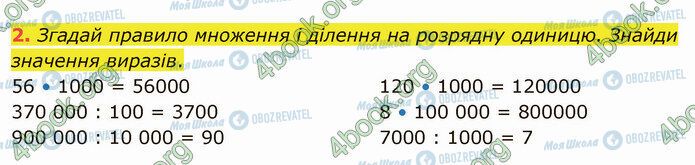 ГДЗ Математика 4 клас сторінка Стр.98 (2)