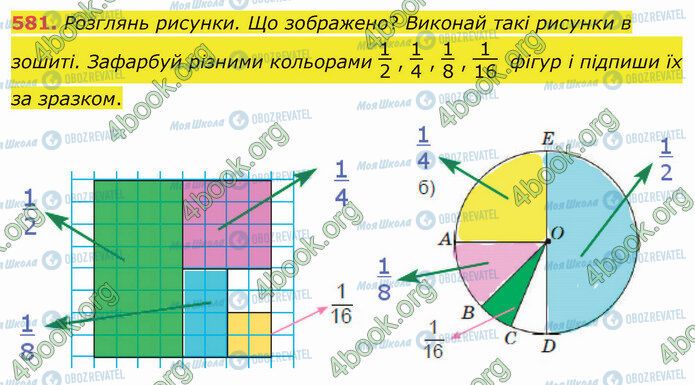 ГДЗ Математика 4 клас сторінка 581